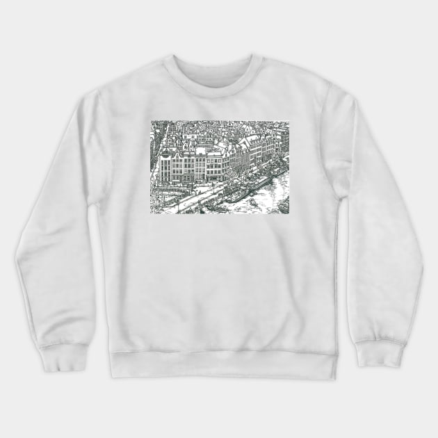 Amsterdam Crewneck Sweatshirt by valery in the gallery